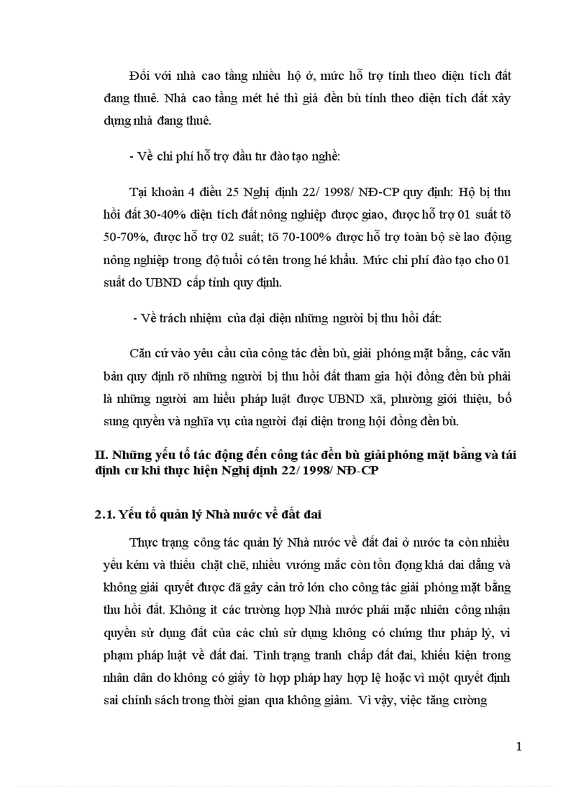 image for page Tìm hiểu chính sách đền bù thiệt hại tái định cư khi Nhà nước thu hồi đất trong thời gian qua ở Việt Nam 1