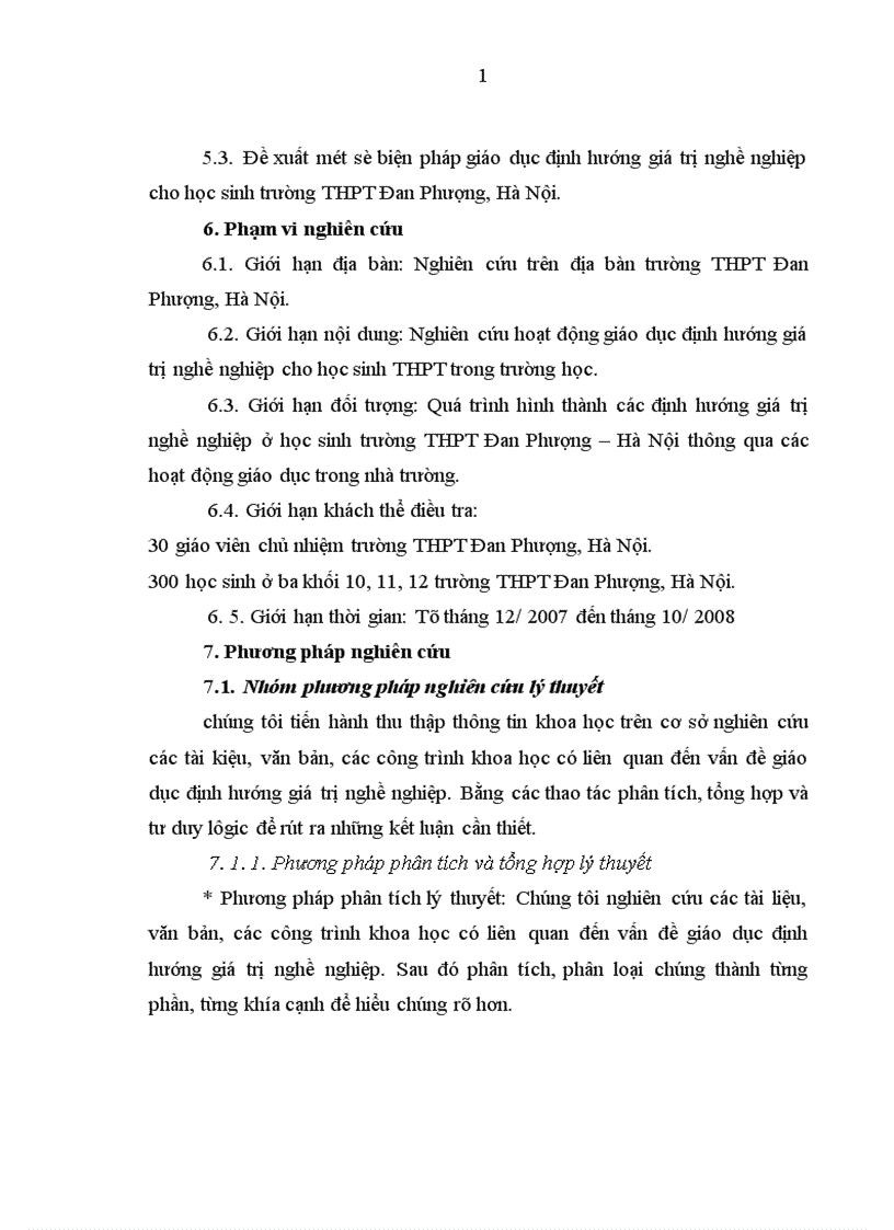 image for page Biện pháp giáo dục định hướng giá trị nghề nghiệp cho học sinh trường trung học phổ thông Đan Phượng Hà Nội