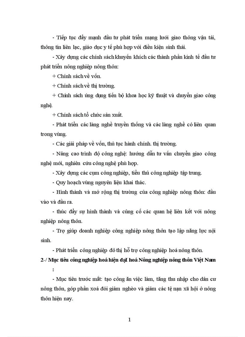 image for page Vận dụng lí luận giá trị sức lao động để chứng minh căn cứ khoa học việc đẩy mạnh Công nghiệp hoá hiện đại hoá nông nghiệp nông thôn của Đảng và trình bày những nội dung chính của đường lối này