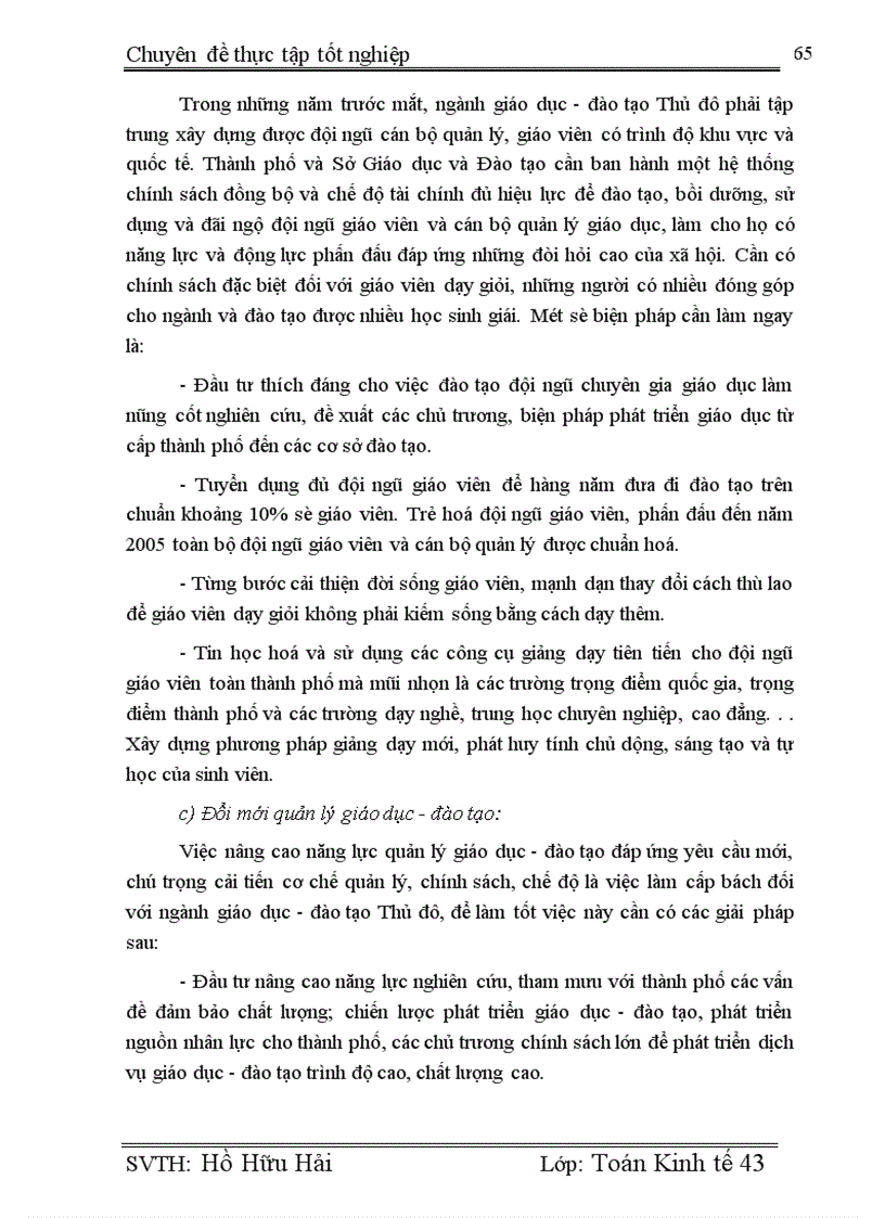 image for page Định hướng và các giải pháp chủ yếu phát triển một số dịch vụ theo hướng trình độ cao và nâng cao chất lượng dịch vụ ở Hà Nội thời gian tới