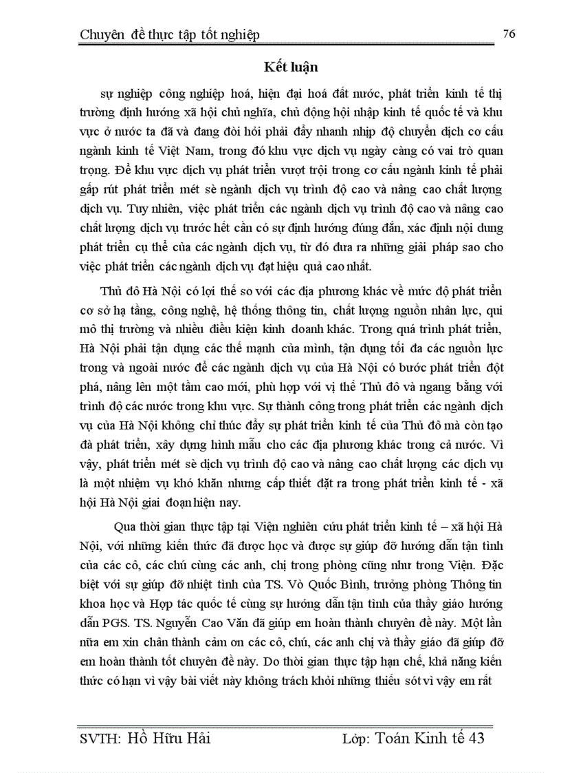 image for page Định hướng và các giải pháp chủ yếu phát triển một số dịch vụ theo hướng trình độ cao và nâng cao chất lượng dịch vụ ở Hà Nội thời gian tới