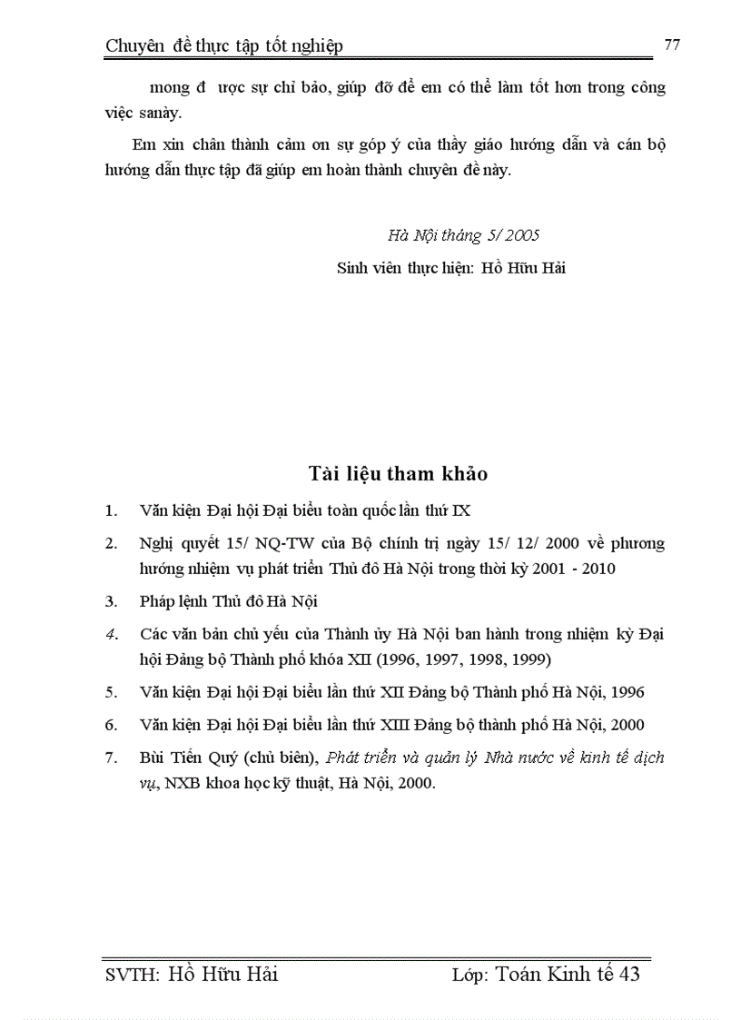 image for page Định hướng và các giải pháp chủ yếu phát triển một số dịch vụ theo hướng trình độ cao và nâng cao chất lượng dịch vụ ở Hà Nội thời gian tới