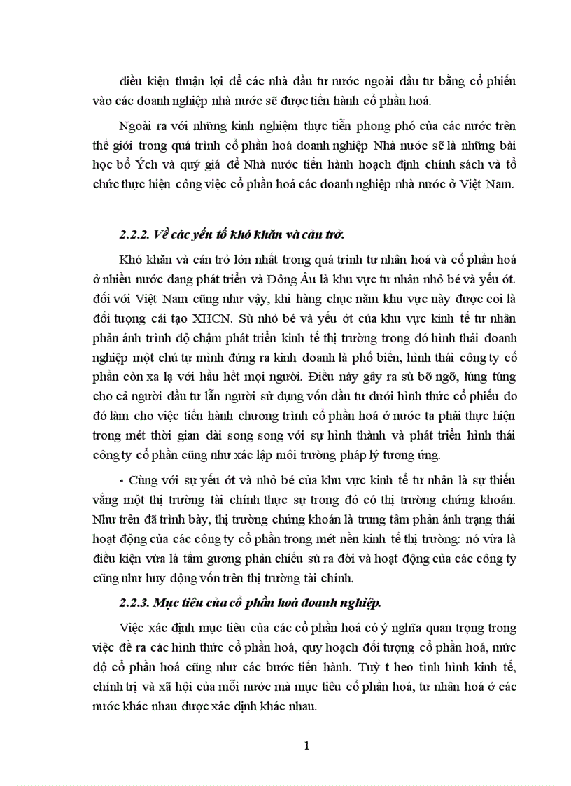 image for page Thực trạng và giải pháp thúc đẩy quá trình cổ phần hoá ở Việt Nam