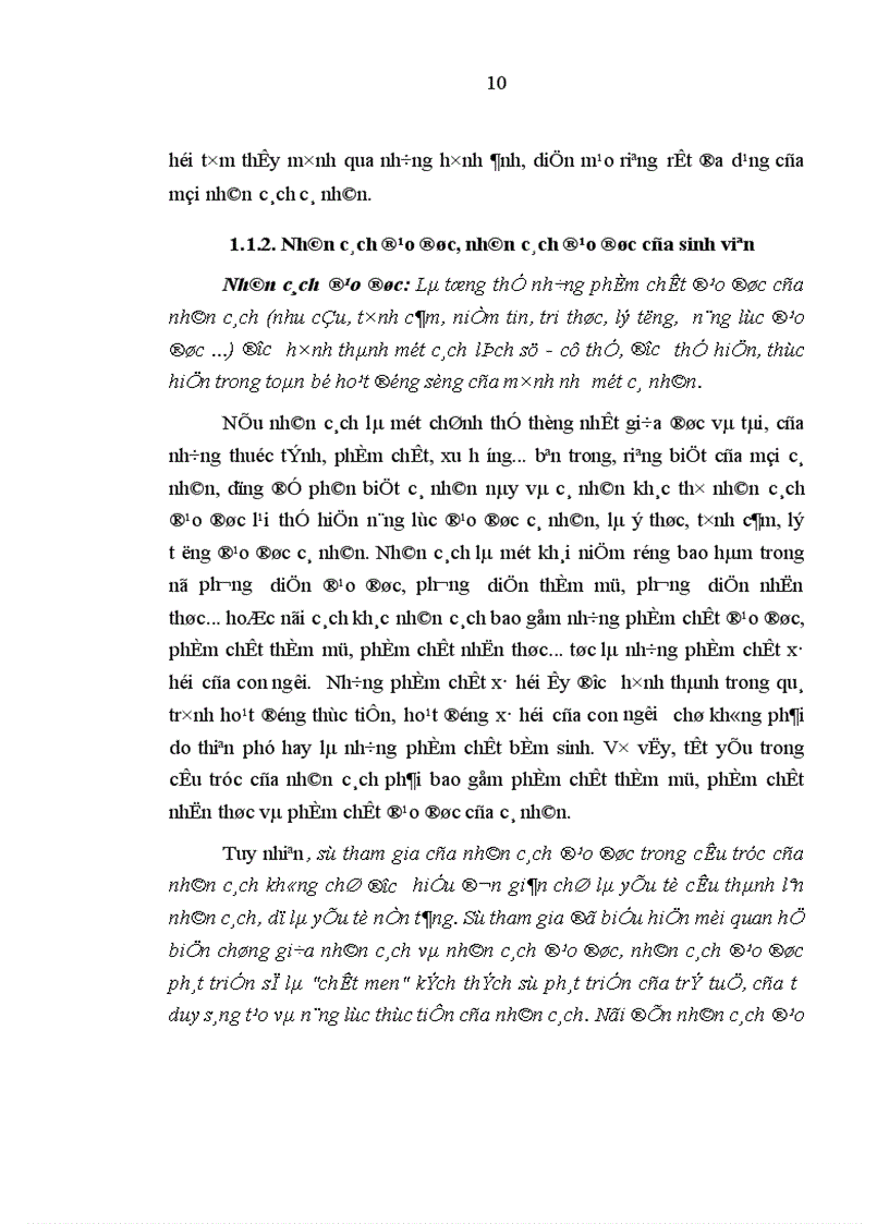 image for page Vấn đề xây dựng nhân cách đạo đức sinh viên trong điều kiện kinh tế thị trường ở Việt nam hiện nay