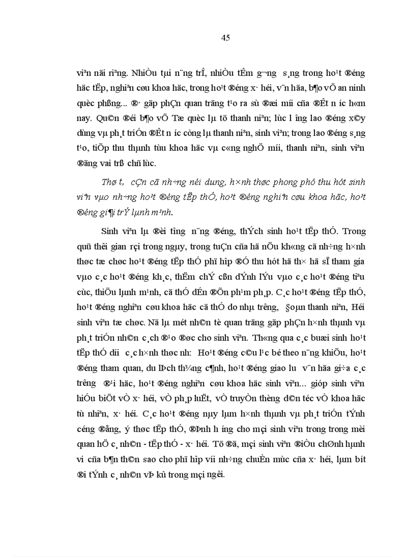 image for page Vấn đề xây dựng nhân cách đạo đức sinh viên trong điều kiện kinh tế thị trường ở Việt nam hiện nay