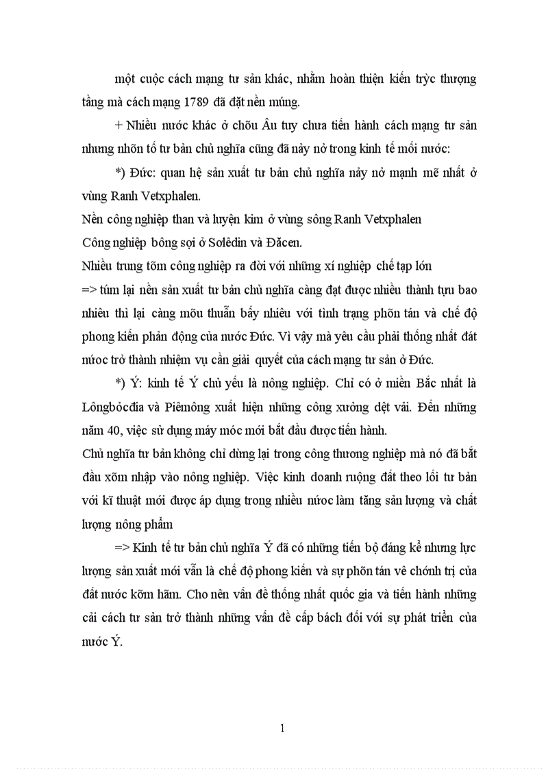 image for page Bối cảnh quốc tế và khu vực giai đoạn 1815 1849