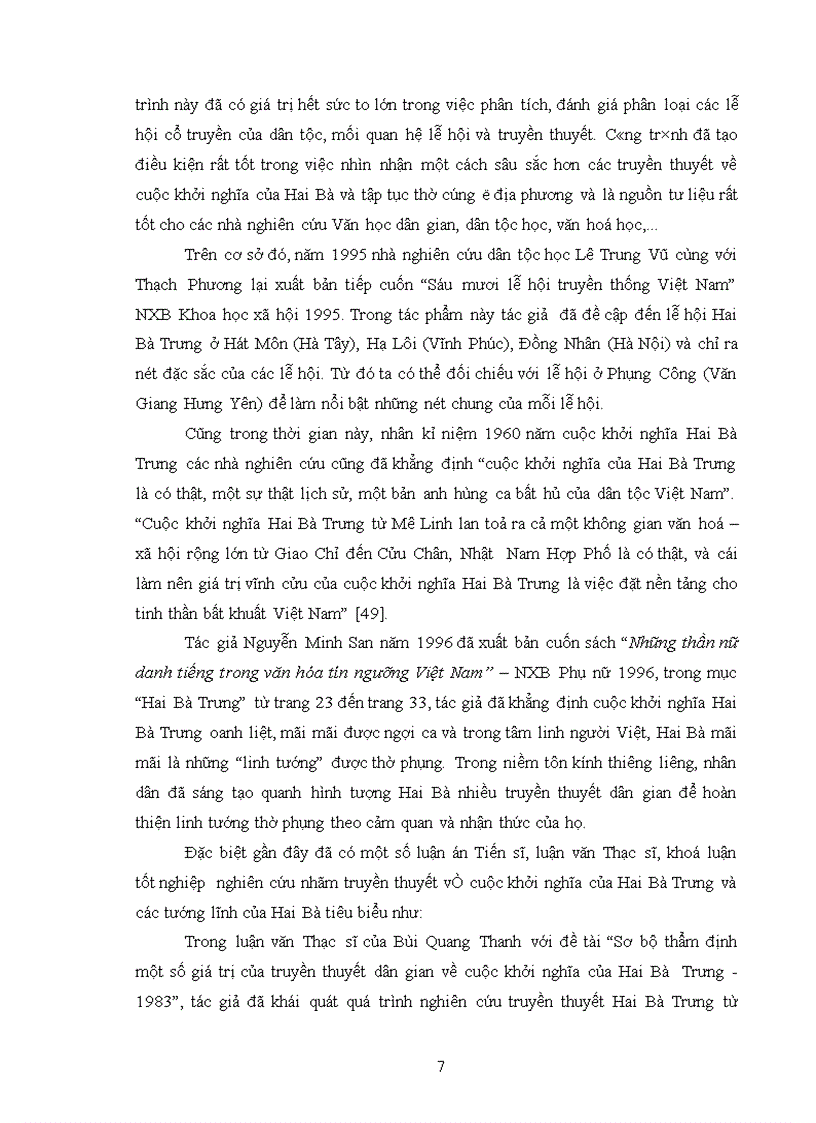 image for page khảo sát truyền thuyết và lễ hội về cuộc khởi nghĩa Hai Bà Trưng ở Hưng Yên