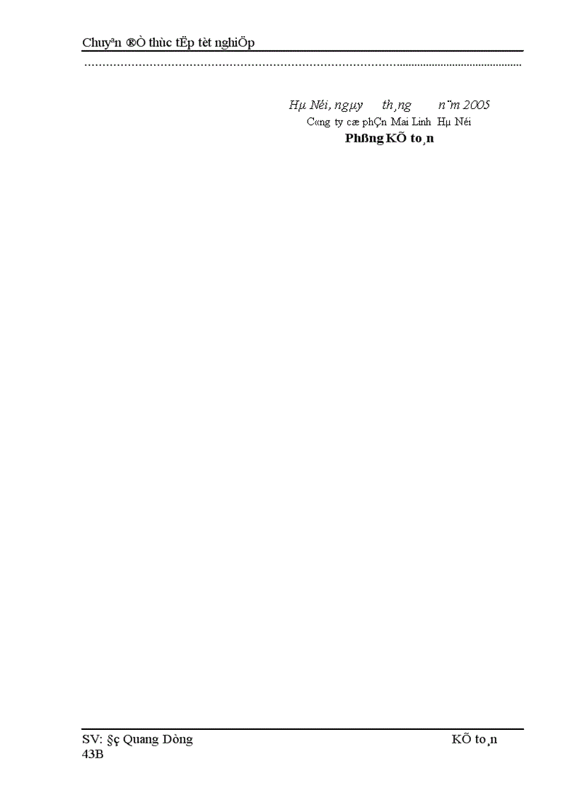 image for page Hoàn thiện hạch toán Doanh thu xác định kết quả kinh doanh tại Công ty Cổ phần Mai Linh Hà Nội 1