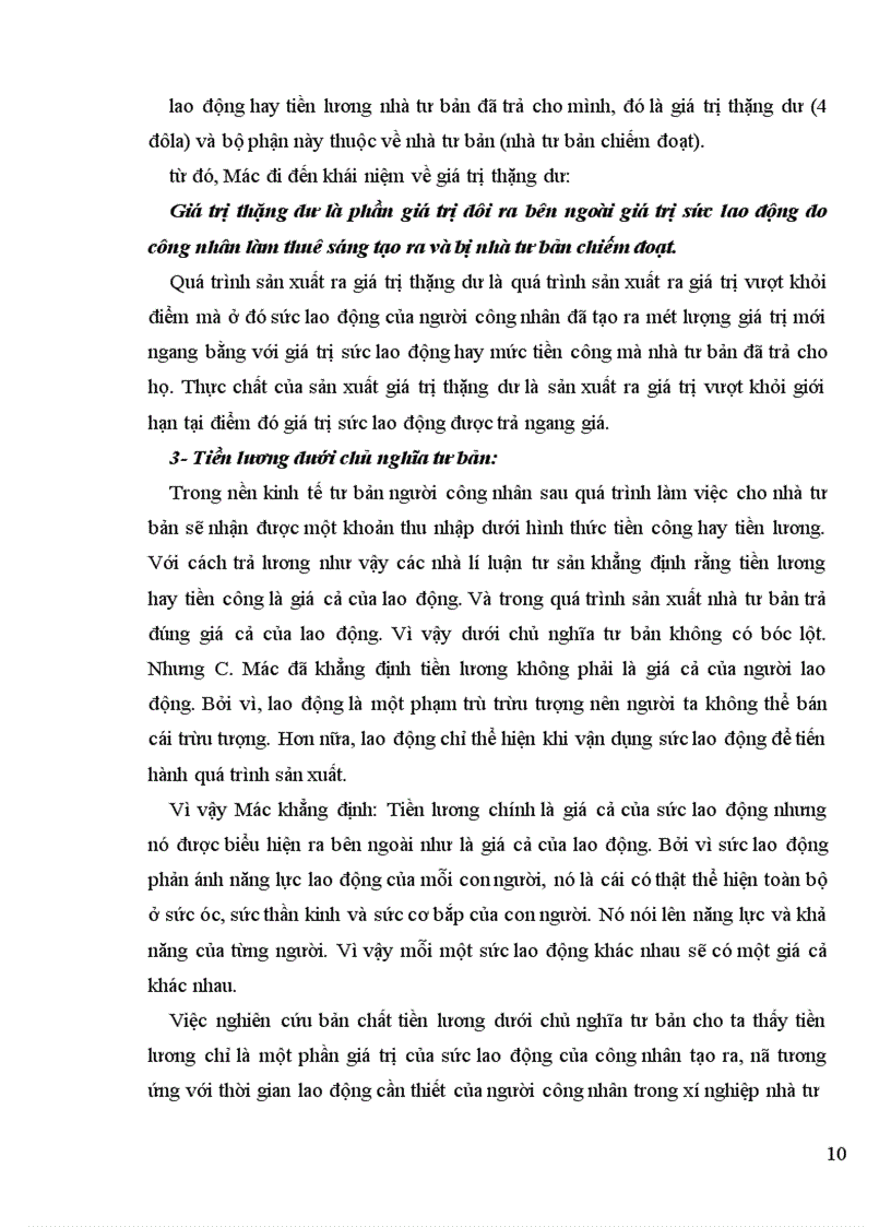 image for page Phân tích bản chất của phạm trù giá trị thặng dư Trong bộ tư bản C Mác đã phân tích như thế nào về phương pháp sản xuất ra giá trị thặng dư