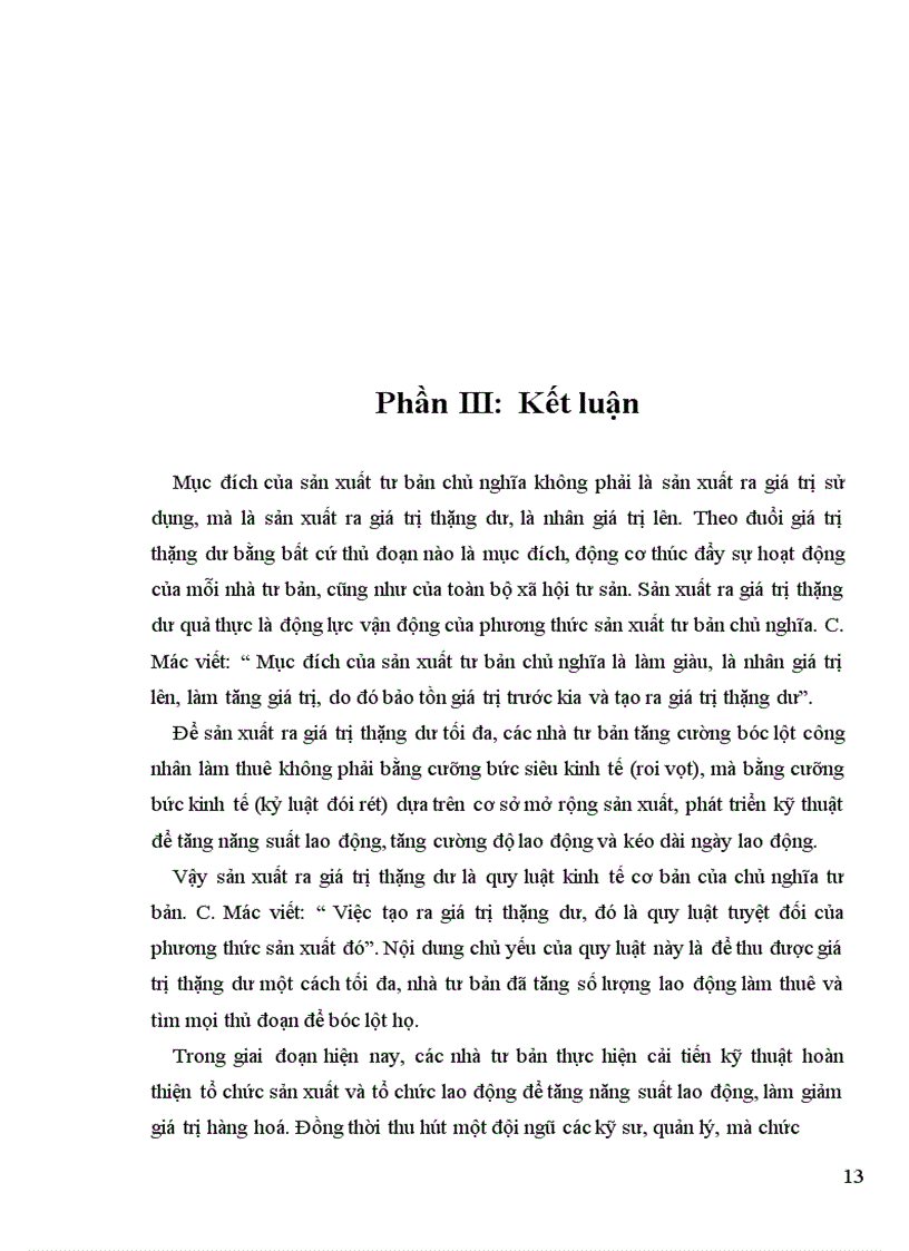 image for page Phân tích bản chất của phạm trù giá trị thặng dư Trong bộ tư bản C Mác đã phân tích như thế nào về phương pháp sản xuất ra giá trị thặng dư