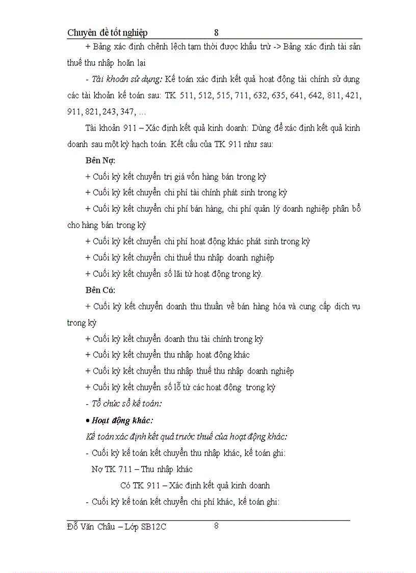 image for page Kế toán xác định kết quả kinh doanh tại Công ty TNHH Miền Đất Mới 1