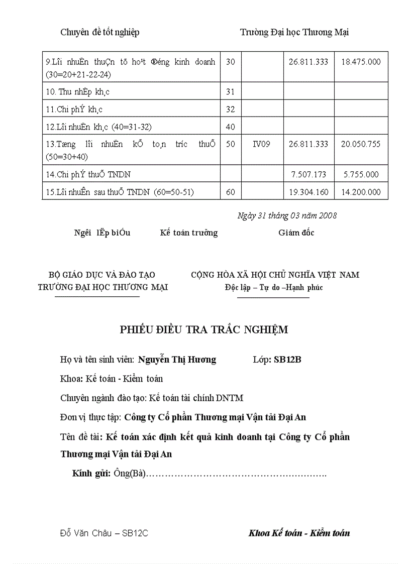 image for page Kế toán xác định kết quả kinh doanh tại Công ty TNHH Miền Đất Mới 1