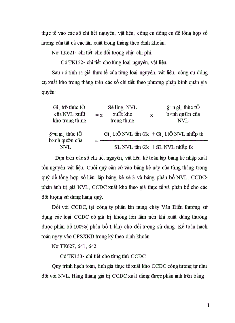 image for page Tổ chức kế toán CPSX và tính GTSP