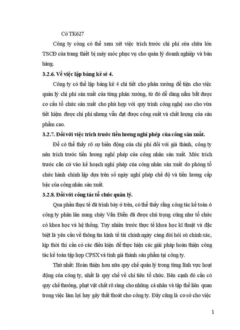 image for page Tổ chức kế toán CPSX và tính GTSP