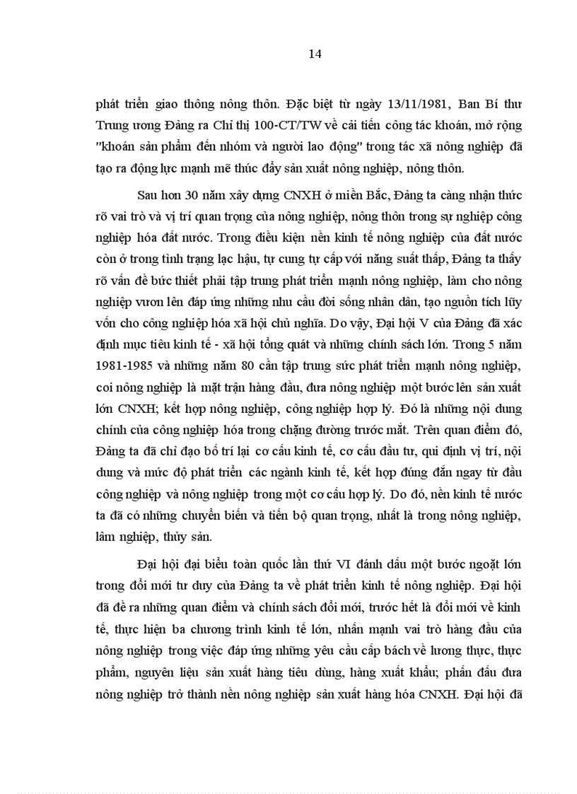 image for page Hoàn thiện chính sách kinh tế phát triển nông nghiệp ở tỉnh Thanh Hóa trong giai đoạn hiện nay
