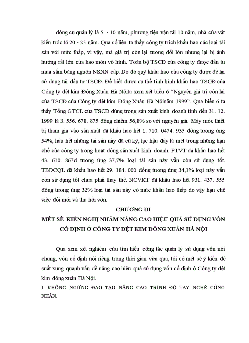 image for page Một số biện pháp để nâng cao hiệu quả sử dụng vốn cố định ở Công ty dệt kim đông xuân Hà Nội 1