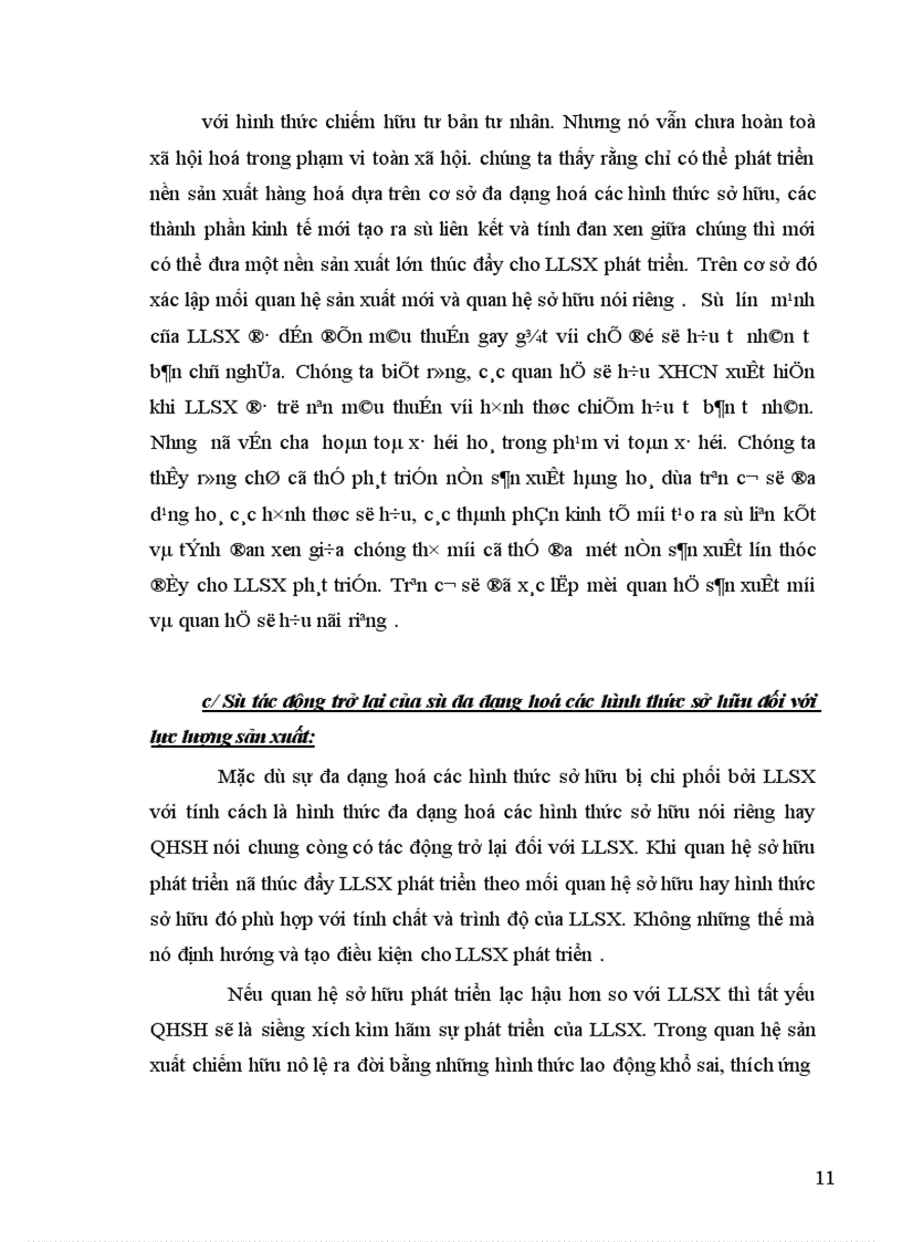 image for page Quan hệ biện chứng giữa sự phát triển của lực lượng sản xuất và sự đa dạng hoá các loại hình sở hữu ở Việt Nam 1
