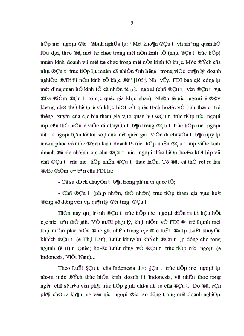 image for page Hoàn thiện pháp luật về đầu tư trực tiếp nước ngoài theo hướng nhất thể hóa pháp luật về đầu tư tại Việt Nam