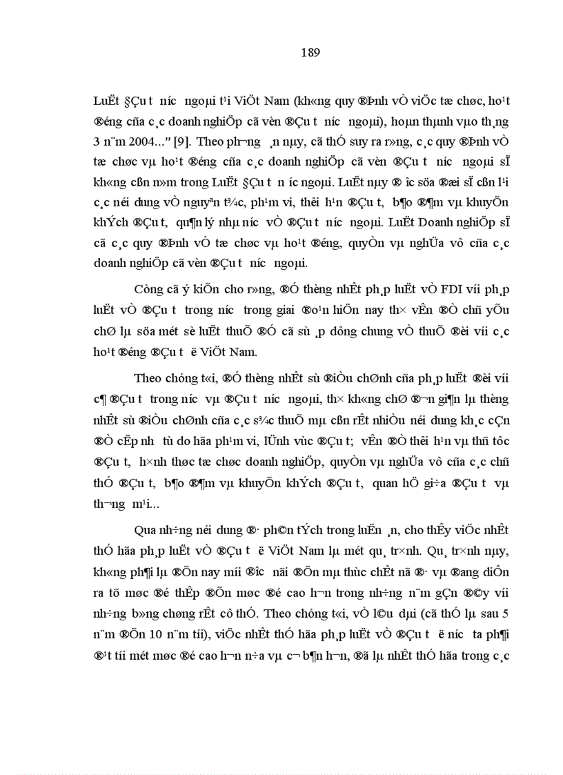 image for page Hoàn thiện pháp luật về đầu tư trực tiếp nước ngoài theo hướng nhất thể hóa pháp luật về đầu tư tại Việt Nam