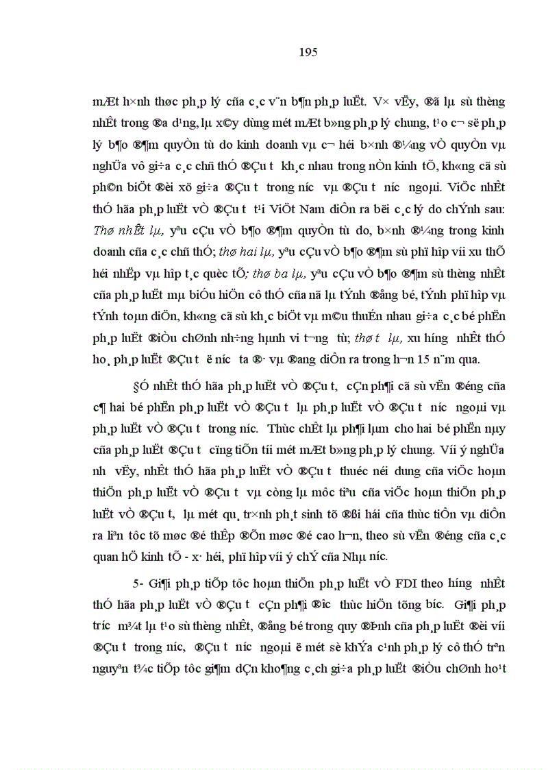 image for page Hoàn thiện pháp luật về đầu tư trực tiếp nước ngoài theo hướng nhất thể hóa pháp luật về đầu tư tại Việt Nam