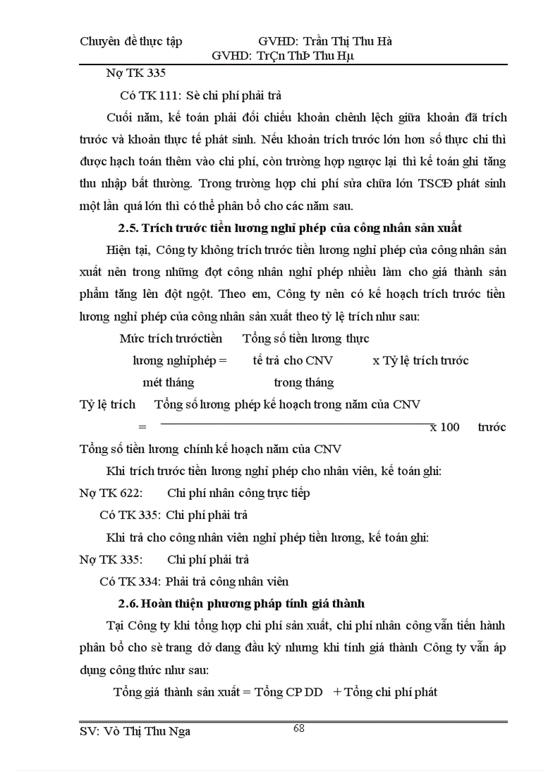 image for page Hoàn thiện Công Tác Kế toán hạch toán chi phí sản xuất và tính giá thành sản phẩm tại Công ty TNHH TM và XNK DVD 1