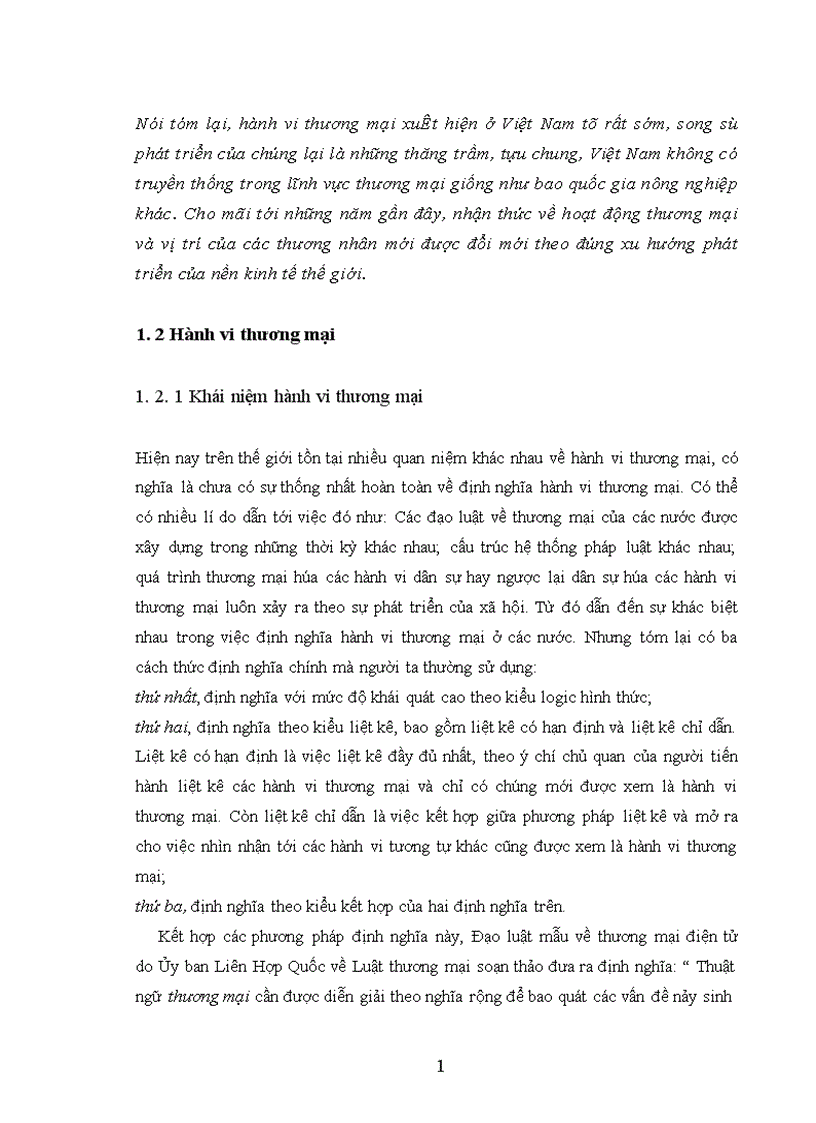 image for page Một số định hướng và giải pháp hoàn thiện pháp luật về hành vi thương mại