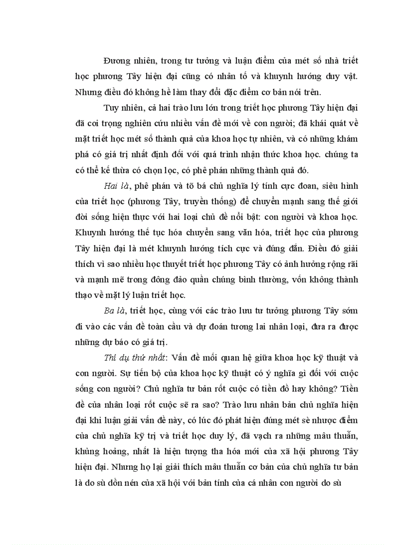 image for page Một số trào lưu triết học phương Tây Hiện đại 1