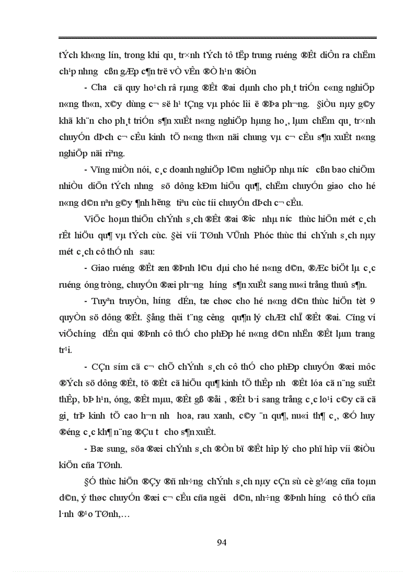 image for page định hướng và Một số giải pháp cơ bản về chuyển dịch cơ cấu kinh tế ngành nông nghiệp tỉnh Vĩnh Phúc giai đoạn 2004 2010