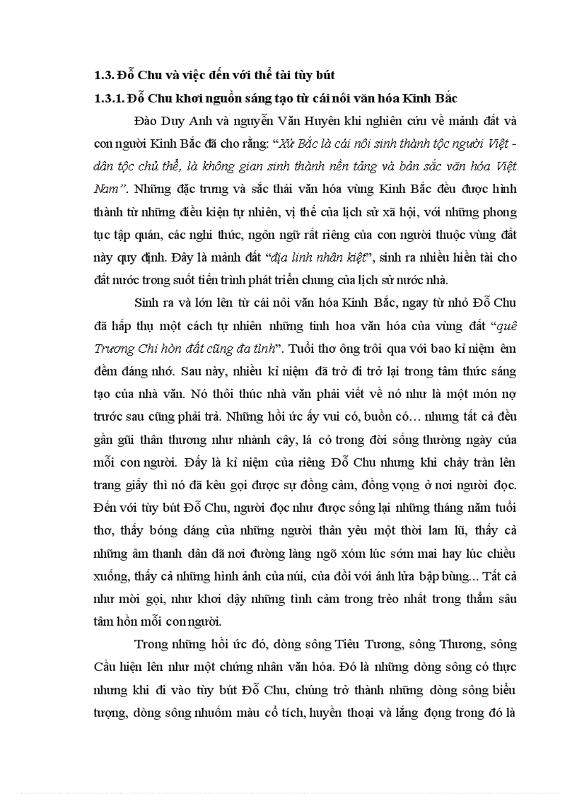 image for page Hình tượng cái tôi văn hóa trong tùy bút Đỗ Chu