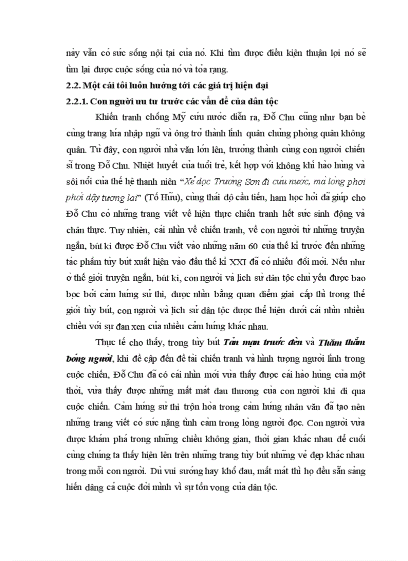 image for page Hình tượng cái tôi văn hóa trong tùy bút Đỗ Chu