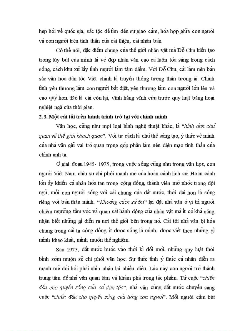 image for page Hình tượng cái tôi văn hóa trong tùy bút Đỗ Chu