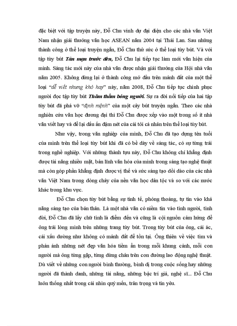 image for page Hình tượng cái tôi văn hóa trong tùy bút Đỗ Chu