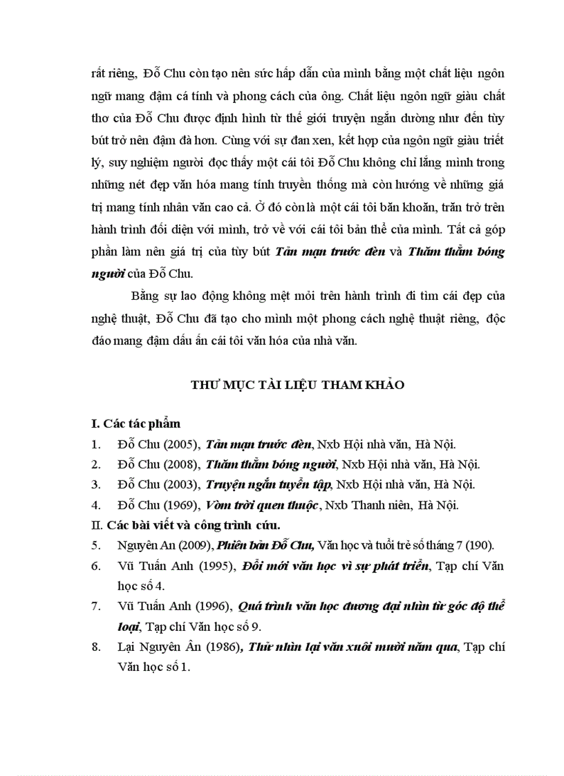 image for page Hình tượng cái tôi văn hóa trong tùy bút Đỗ Chu