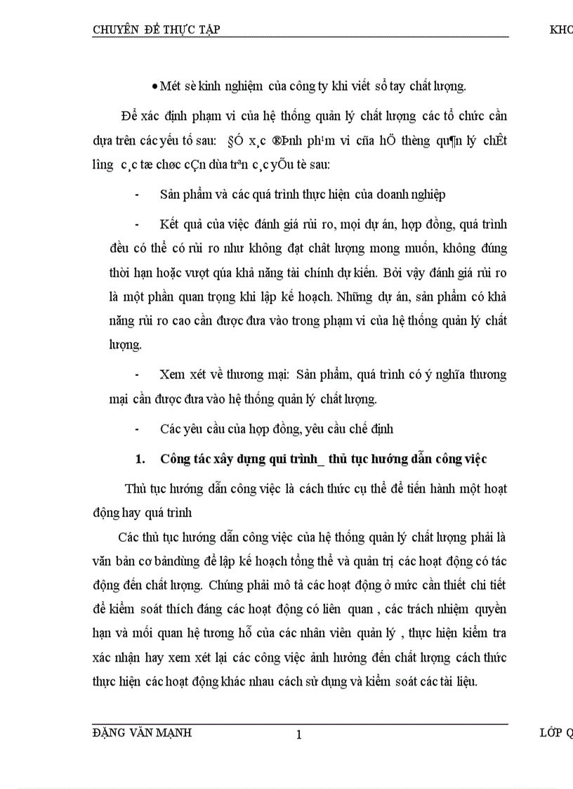image for page Hoàn thiện công tác xây dựng hệ thống tài liệu trong quá trình áp dụng iso 9000 tại công ty chế tạo điện cơ