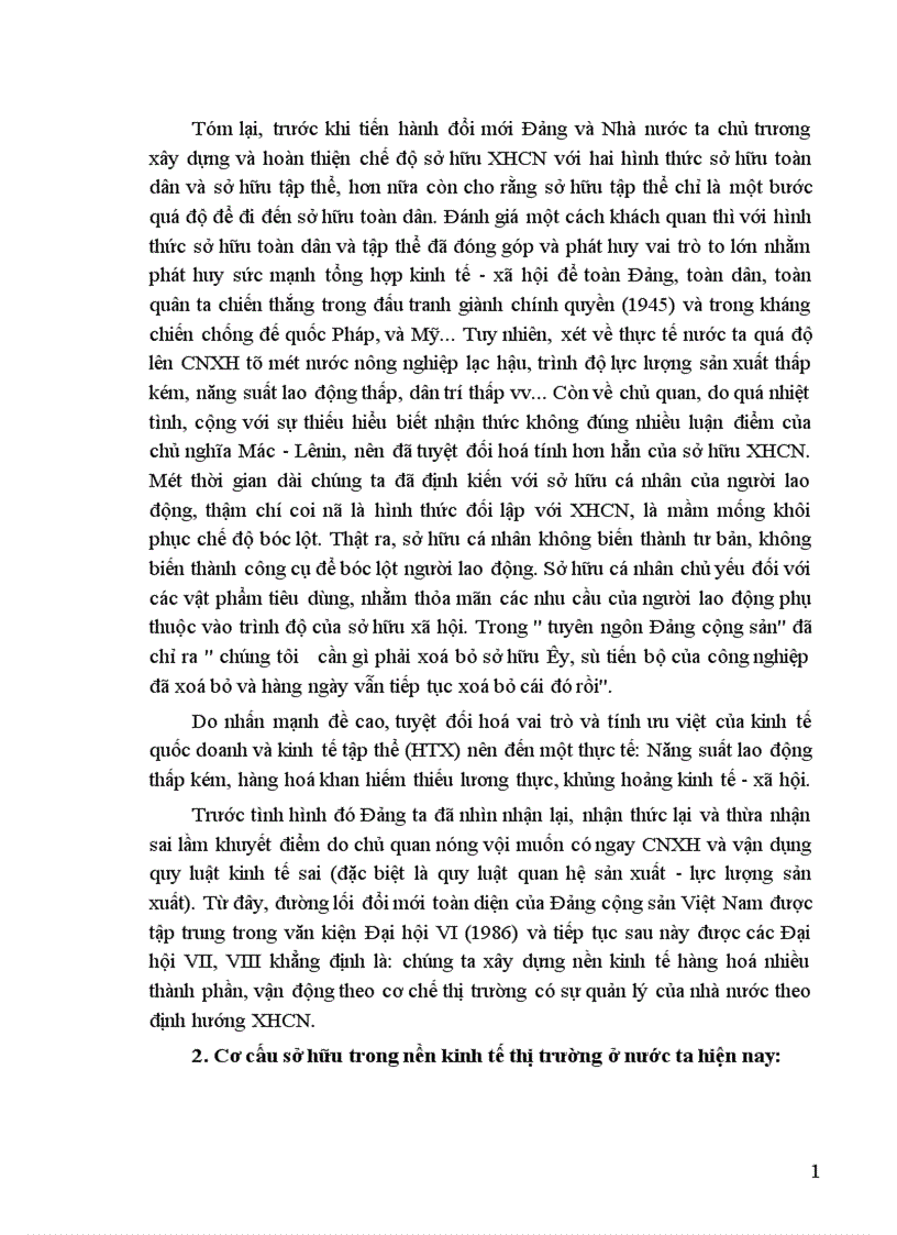 image for page Đa dạng hoá các loại hình sở hữu trong nền kinh tế Việt Nam 1