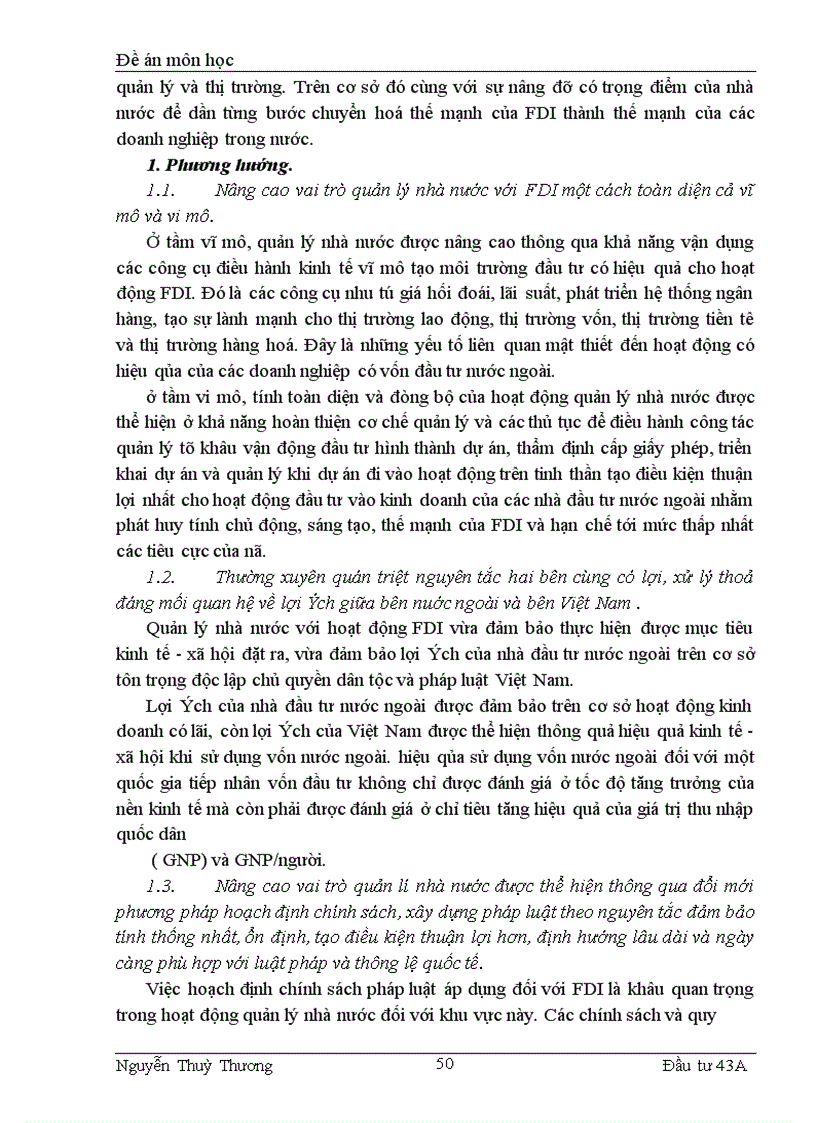 image for page Quản lý nhà nước đối với hoạt động đầu tư trực tiếp nước ngoài ở Việt Nam