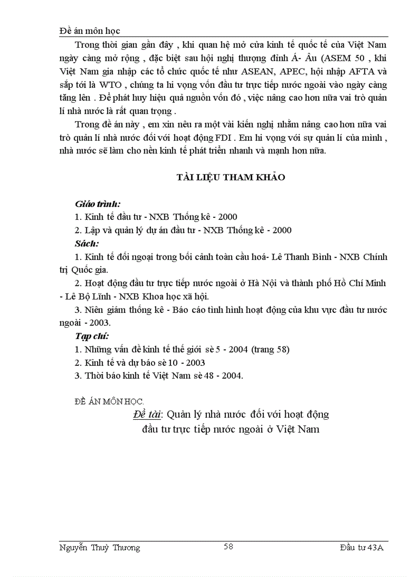 image for page Quản lý nhà nước đối với hoạt động đầu tư trực tiếp nước ngoài ở Việt Nam