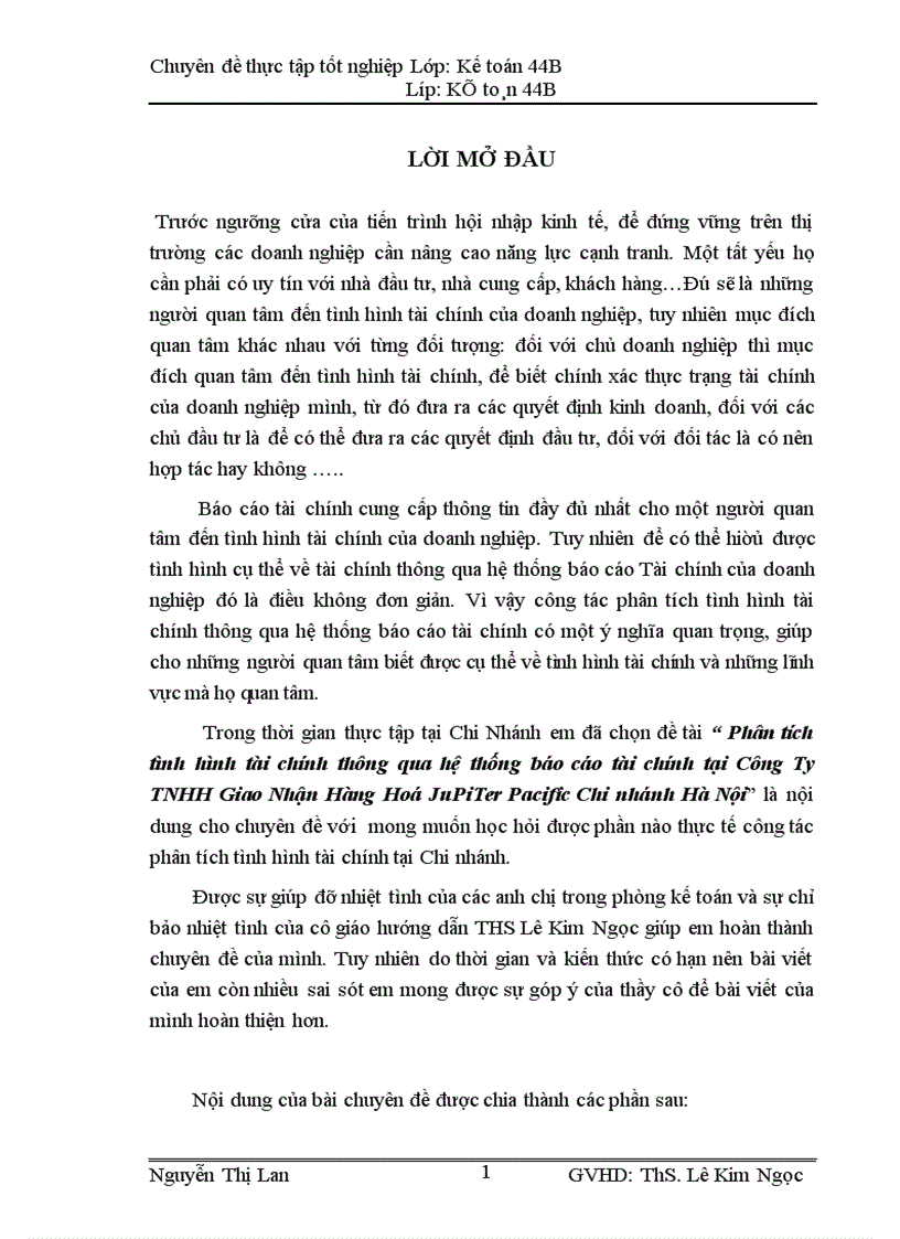 image for page Phân tích tình hình tài chính thông qua hệ thống báo cáo tài chính tại Công Ty TNHH Giao Nhận Hàng Hoá JuPiTer Pacific Chi nhánh Hà Nội
