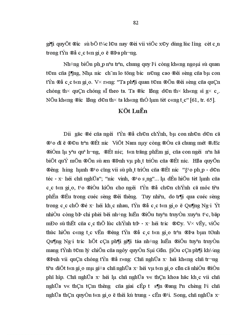 image for page Công tác vận động quần chúng theo đạo Thiên chúa ở miền Bắc nước ta hiện nay