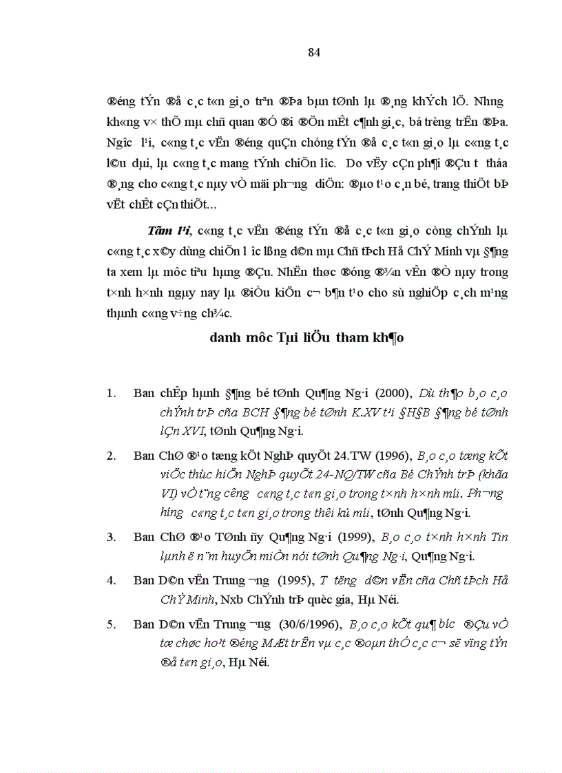 image for page Công tác vận động quần chúng theo đạo Thiên chúa ở miền Bắc nước ta hiện nay