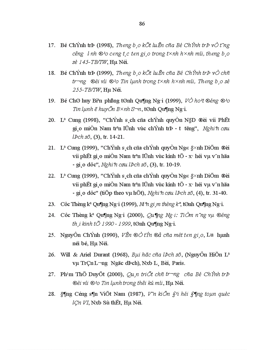 image for page Công tác vận động quần chúng theo đạo Thiên chúa ở miền Bắc nước ta hiện nay