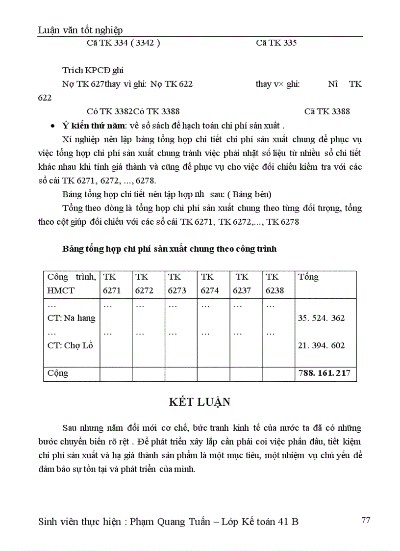 image for page Công tác hạch toán chi phí sản xuất và tính giá thành sản phẩm xây lắp tại xí nghiệp Sông Đà 206 1