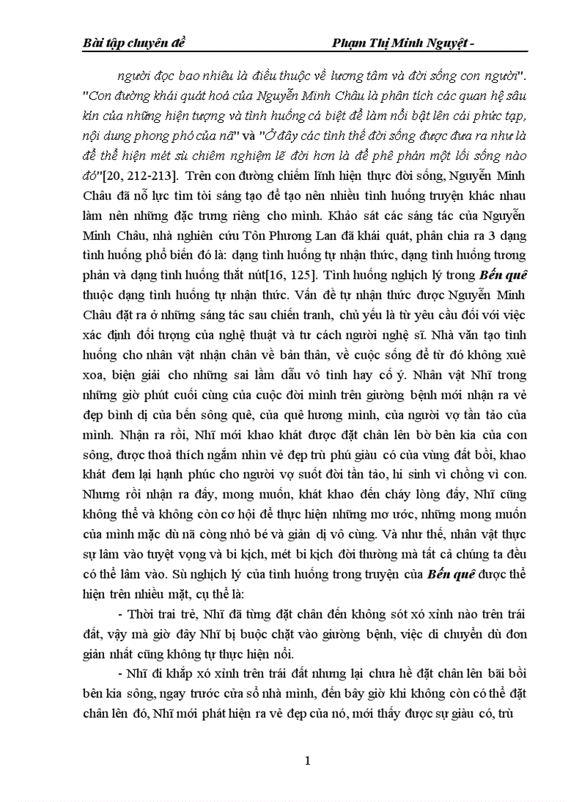 image for page Truyện ngắn Bến quê