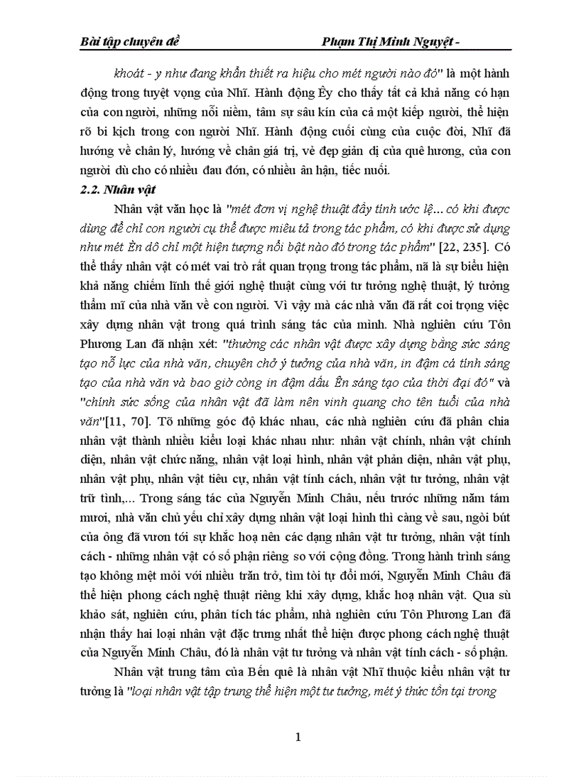 image for page Truyện ngắn Bến quê