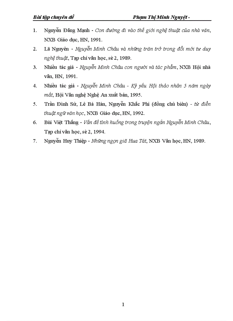 image for page Truyện ngắn Bến quê