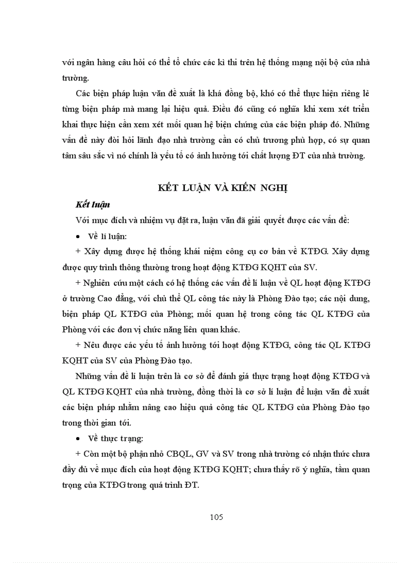 image for page Biện pháp quản lí của Phòng Đào tạo về hoạt động kiểm tra đánh giá kết quả học tập của sinh viên ở Trường Cao đẳng Sơn La 1