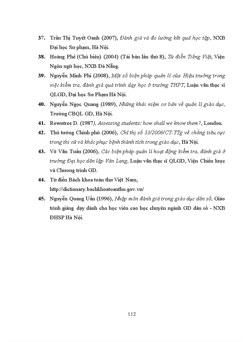 image for page Biện pháp quản lí của Phòng Đào tạo về hoạt động kiểm tra đánh giá kết quả học tập của sinh viên ở Trường Cao đẳng Sơn La 1