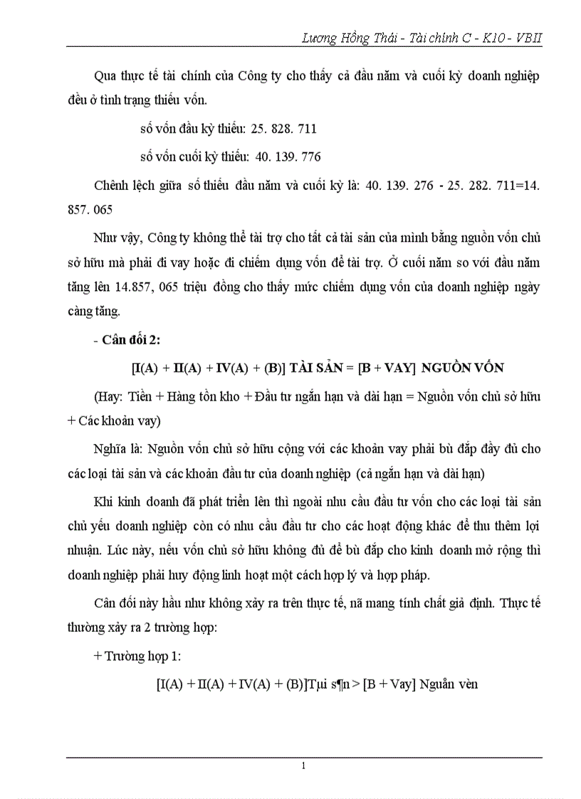 image for page Phân tích tình hình tài chính Công ty cổ phần Sao Việt 1