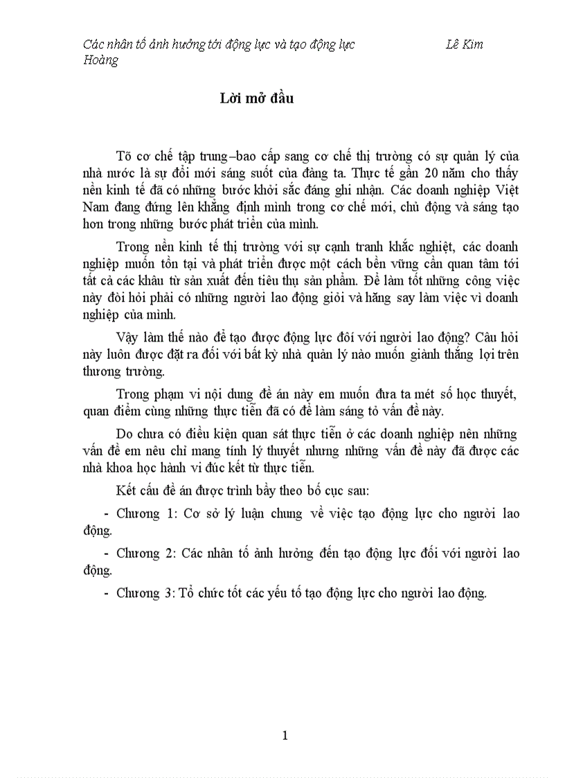 image for page Các nhân tố ảnh hưởng tới động lực và tạo động lực 1