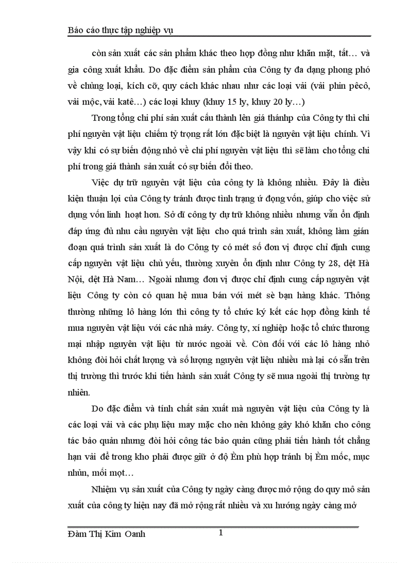 image for page Tổ chức kế toán nguyên vật liệu ở Công ty 20 Tổng cục Hậu cần Bộ Quốc phòng 1